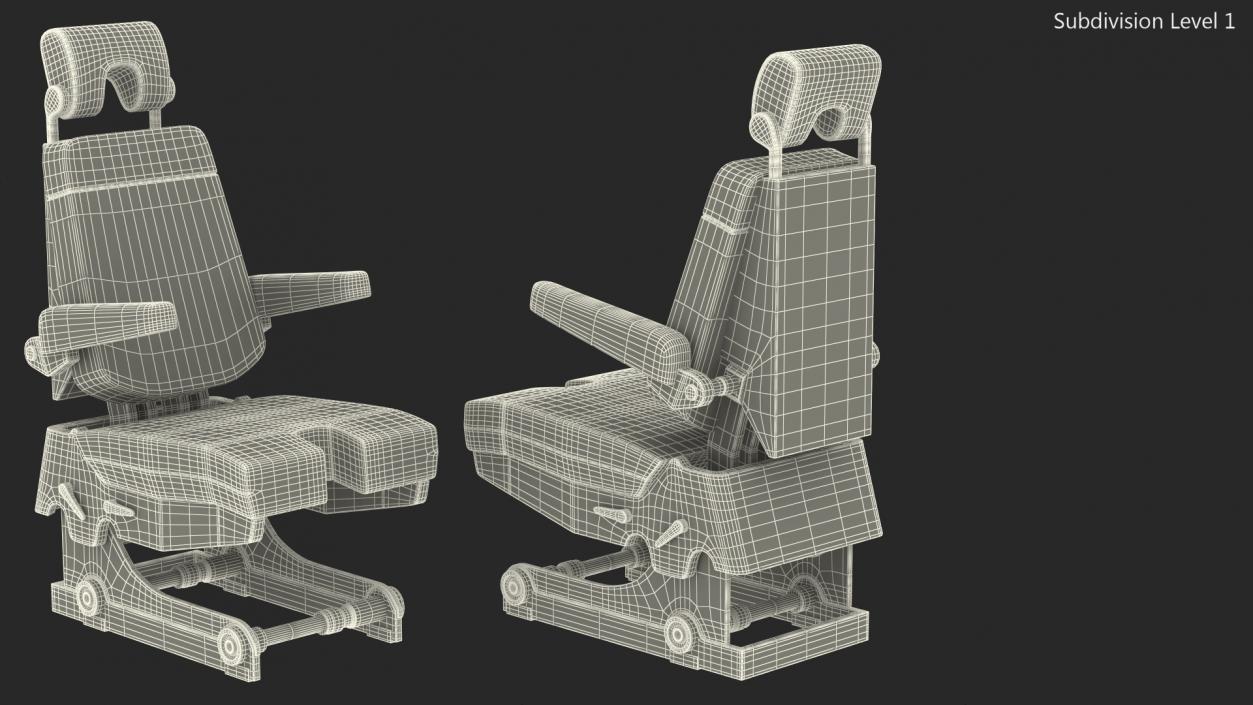 3D model Pilot Seat