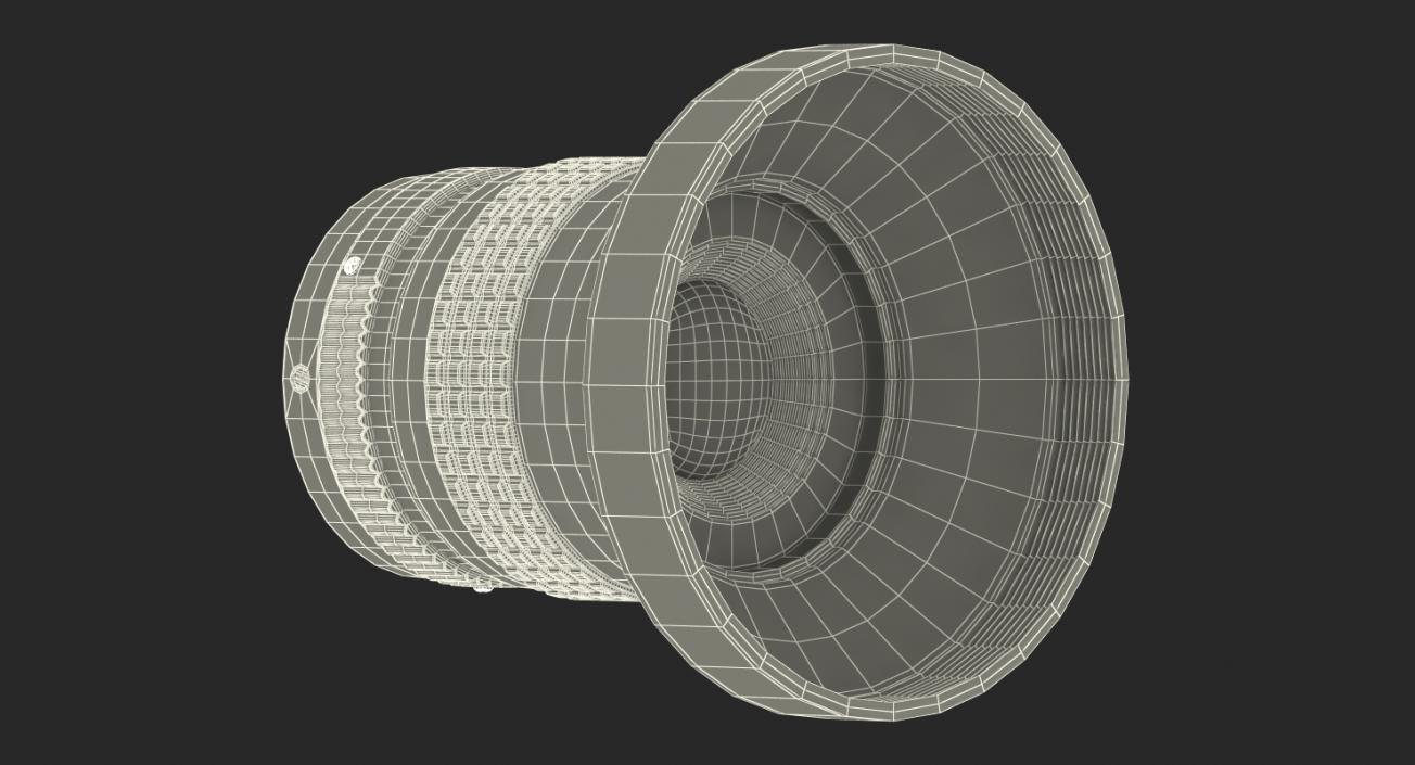 Kodak Camera Lenses With Hood 3D model