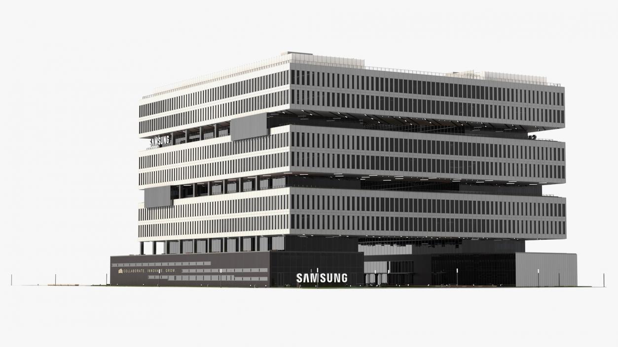 3D Samsung America Headquarters model