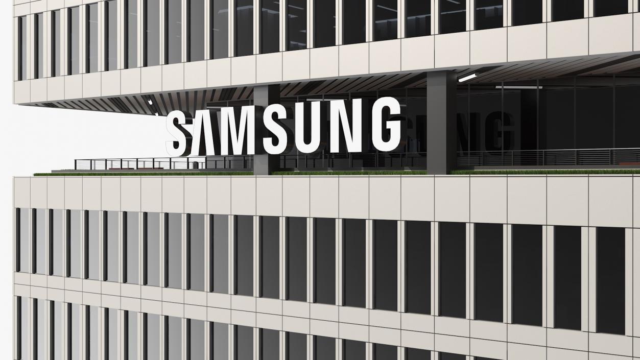 3D Samsung America Headquarters model