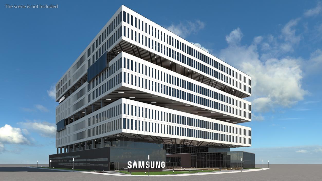 3D Samsung America Headquarters model