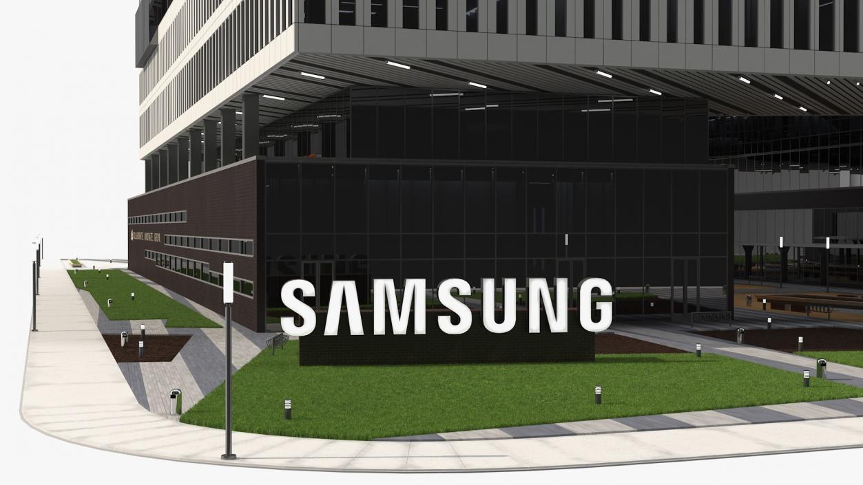 3D Samsung America Headquarters model