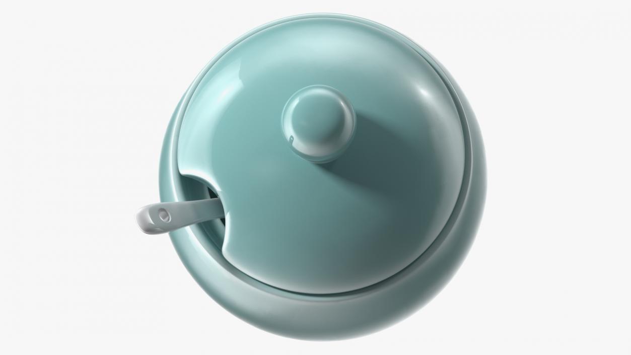 3D Sugar Bowl Green