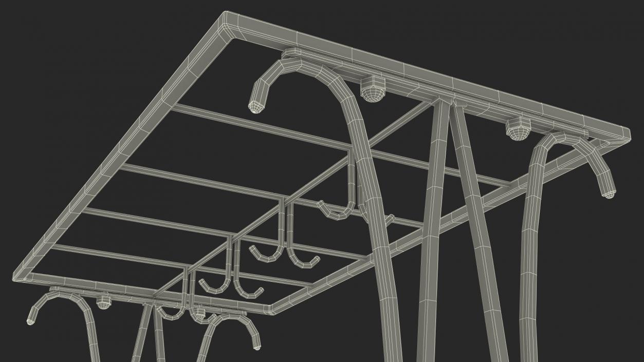 3D Designer Umbrella Stand model