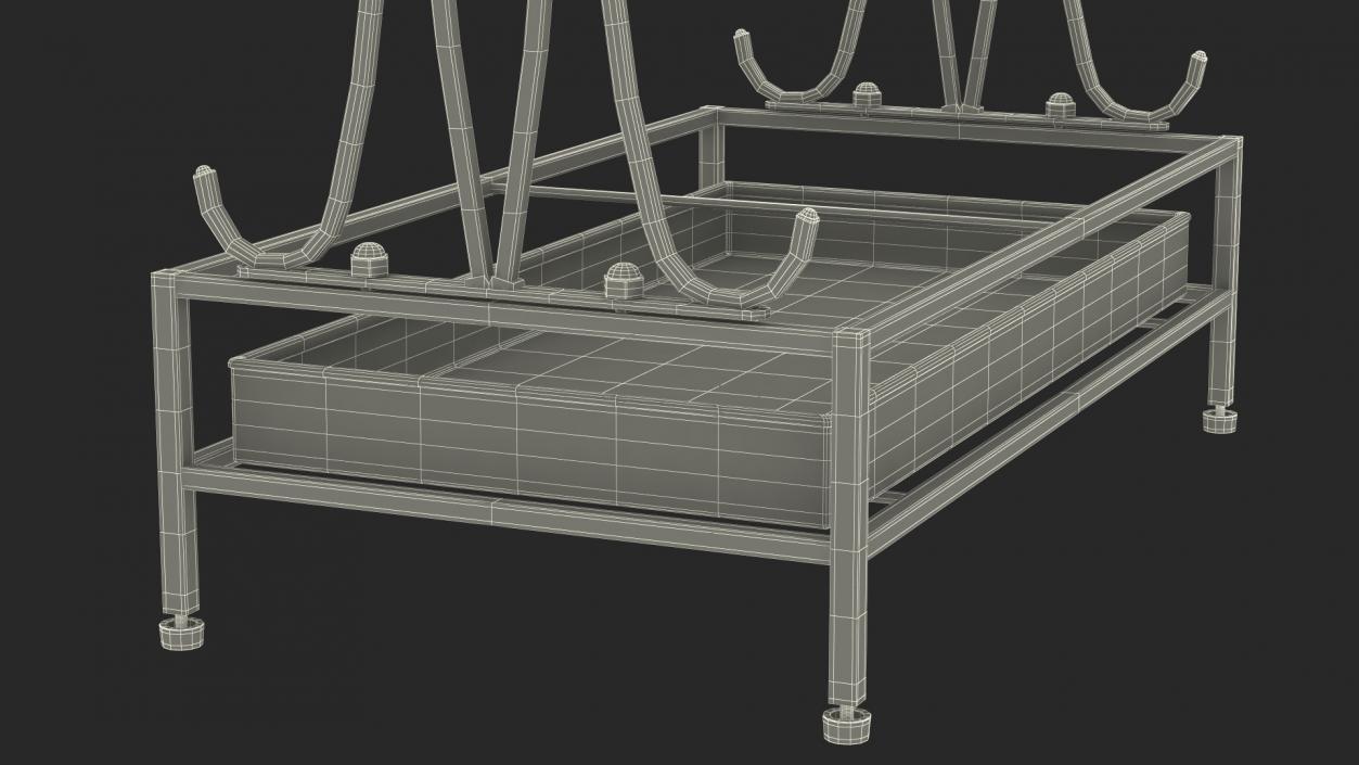 3D Designer Umbrella Stand model