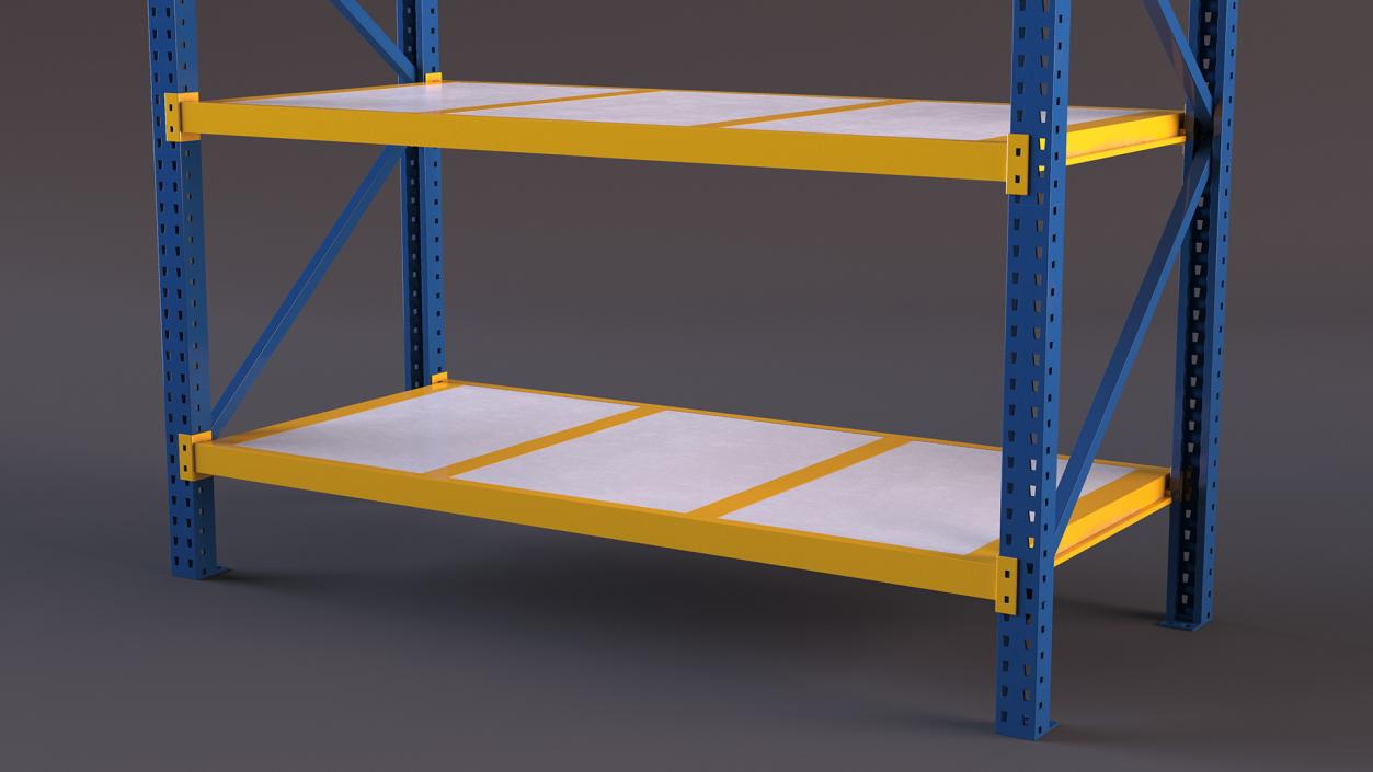 3D model Heavy Duty Warehouse Rack