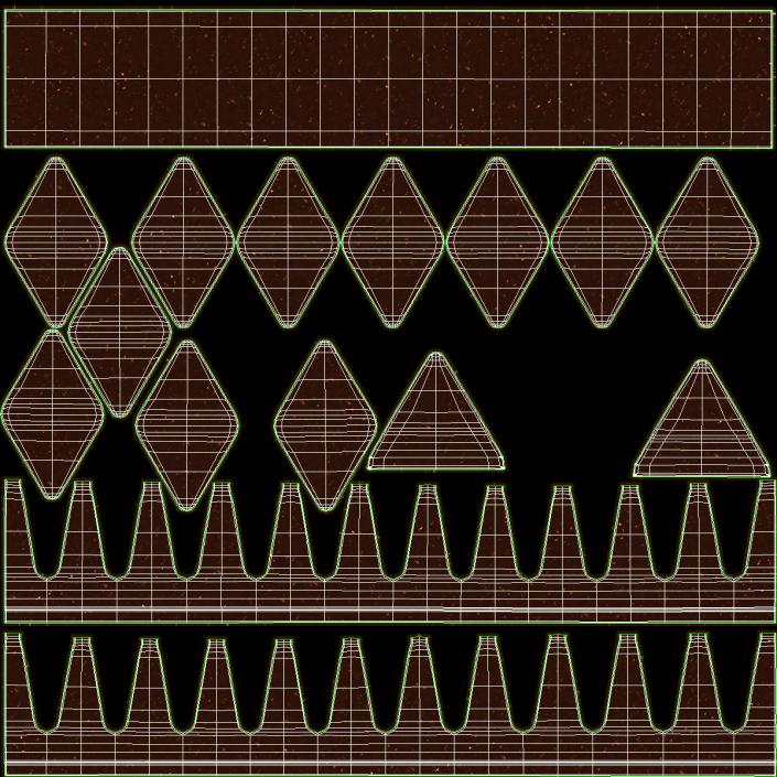 Chocolate Bars 3D model