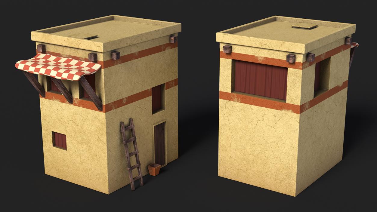 3D Arabian House model