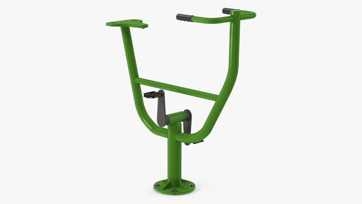 Outdoor Rider Trainer Equipment Green 3D