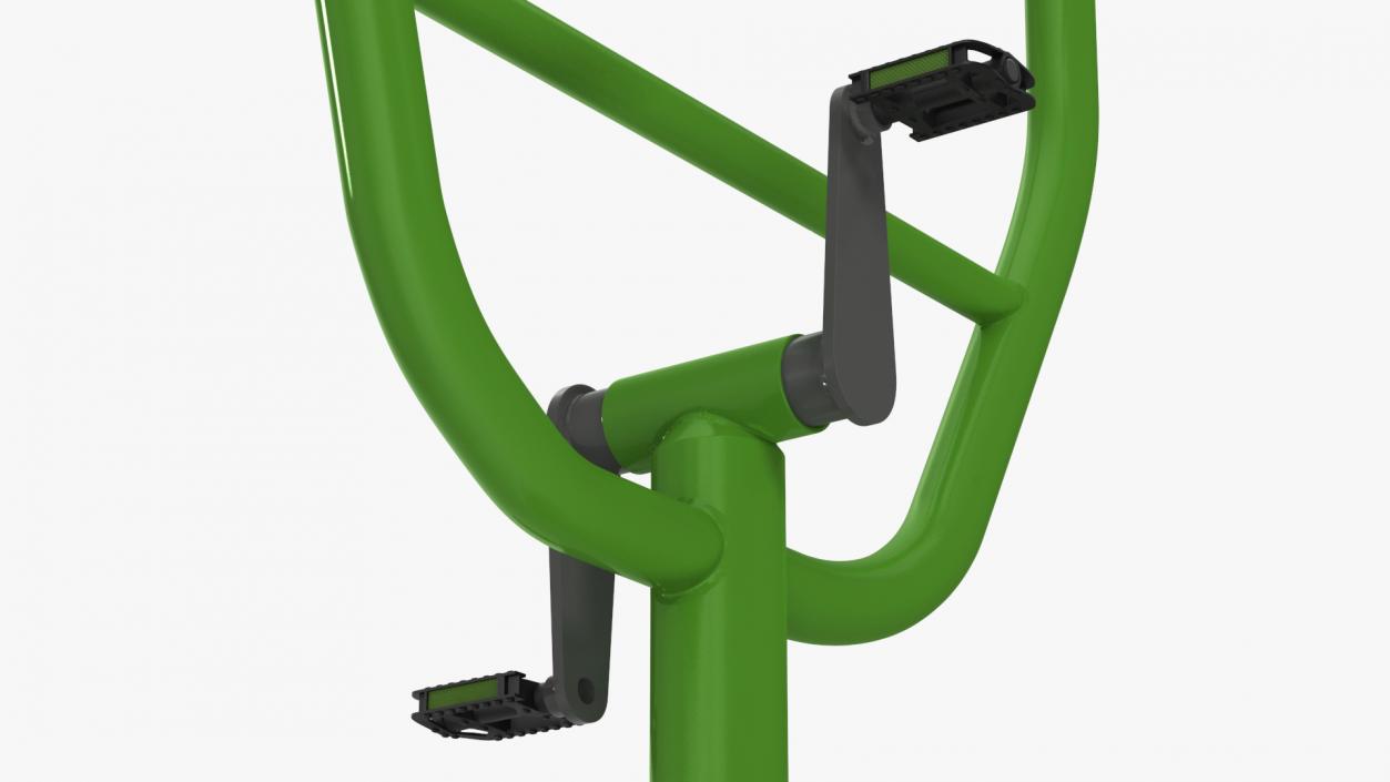 Outdoor Rider Trainer Equipment Green 3D