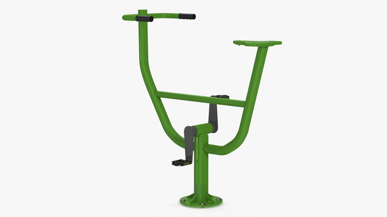 Outdoor Rider Trainer Equipment Green 3D