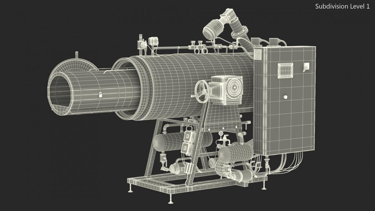 3D Aquamation Machine Open model