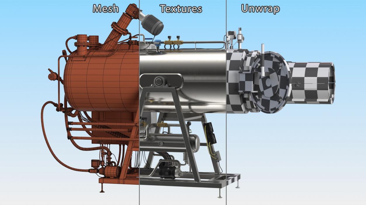 3D Aquamation Machine Open model