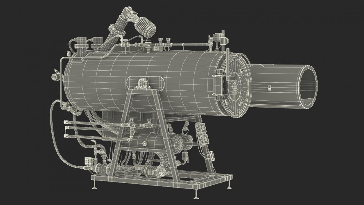 3D Aquamation Machine Open model