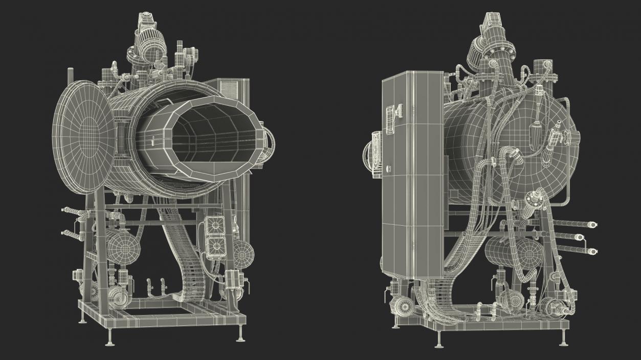 3D Aquamation Machine Open model