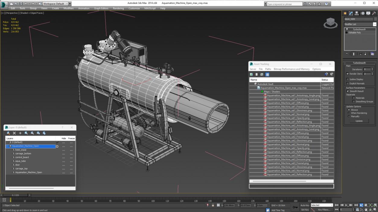 3D Aquamation Machine Open model