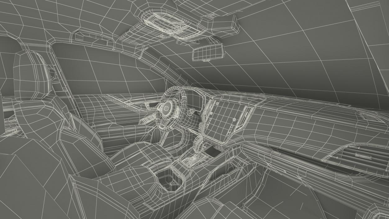 Station Wagon Car 3D