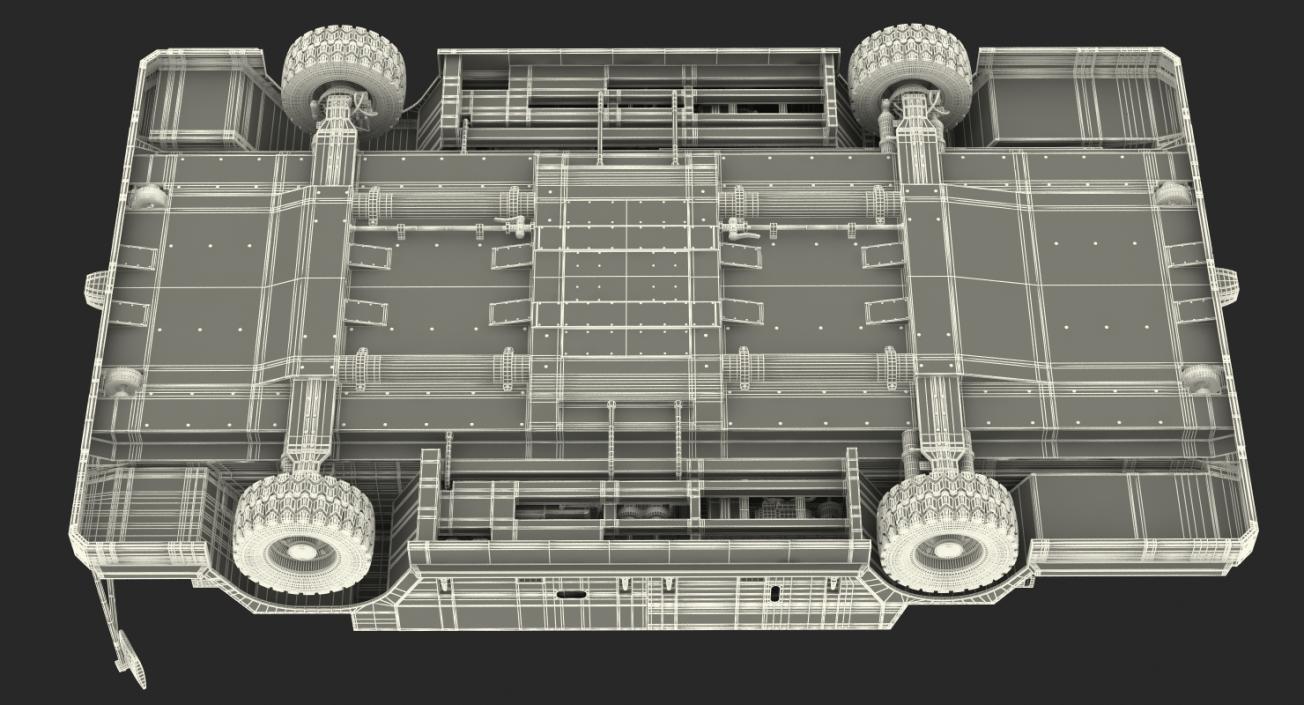 Airport Container Pallet Transporter Pulsar 7 Rigged 3D