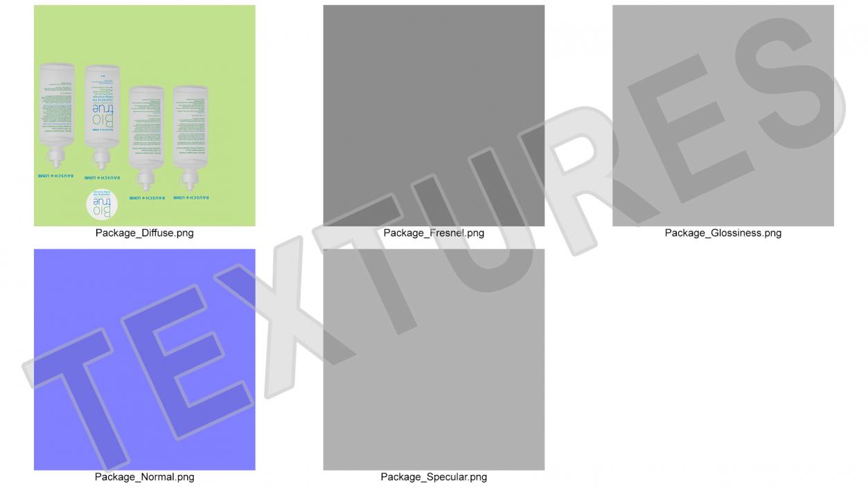 Contact Lens Fluid Packaging Bio True 3D