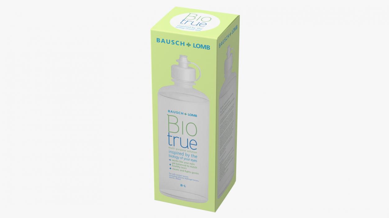 Contact Lens Fluid Packaging Bio True 3D