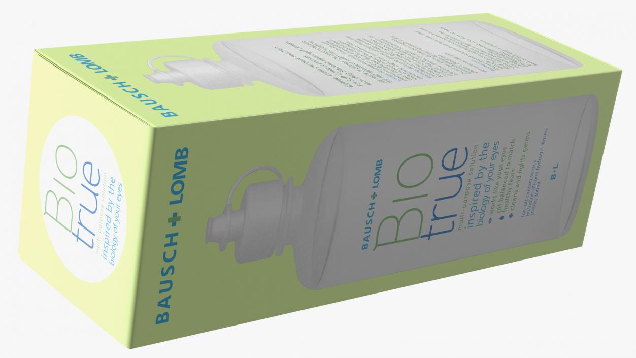 Contact Lens Fluid Packaging Bio True 3D