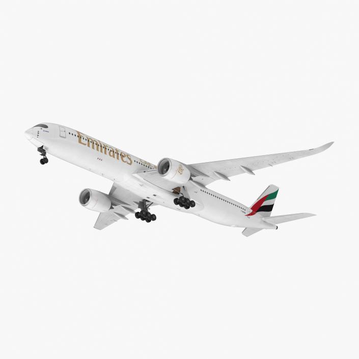 Airbus A350-1000 Emirates Air Line 3D model