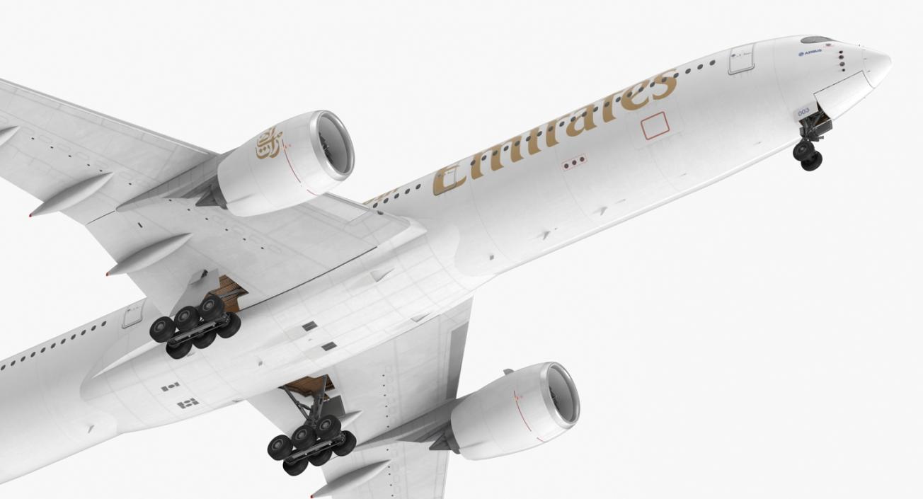 Airbus A350-1000 Emirates Air Line 3D model