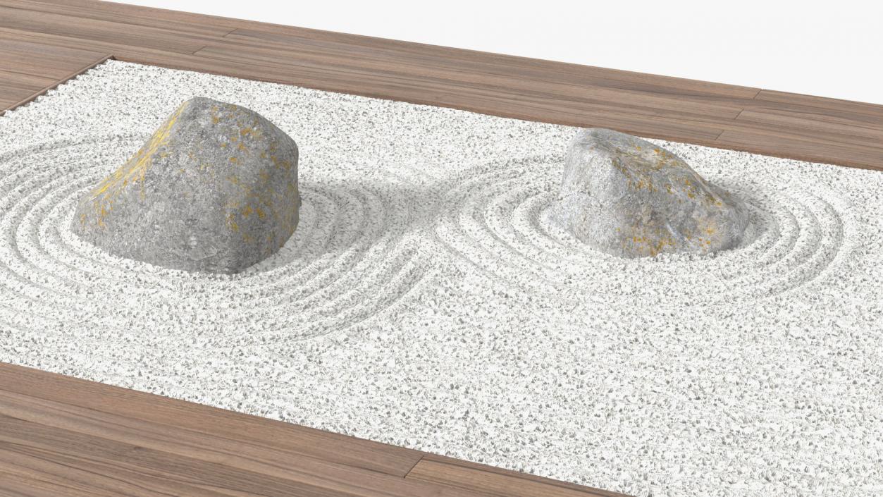 3D model Zen Rock Garden