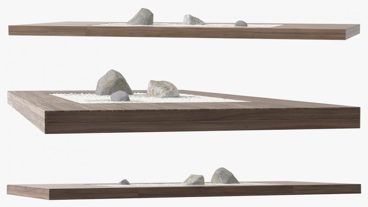 3D model Zen Rock Garden