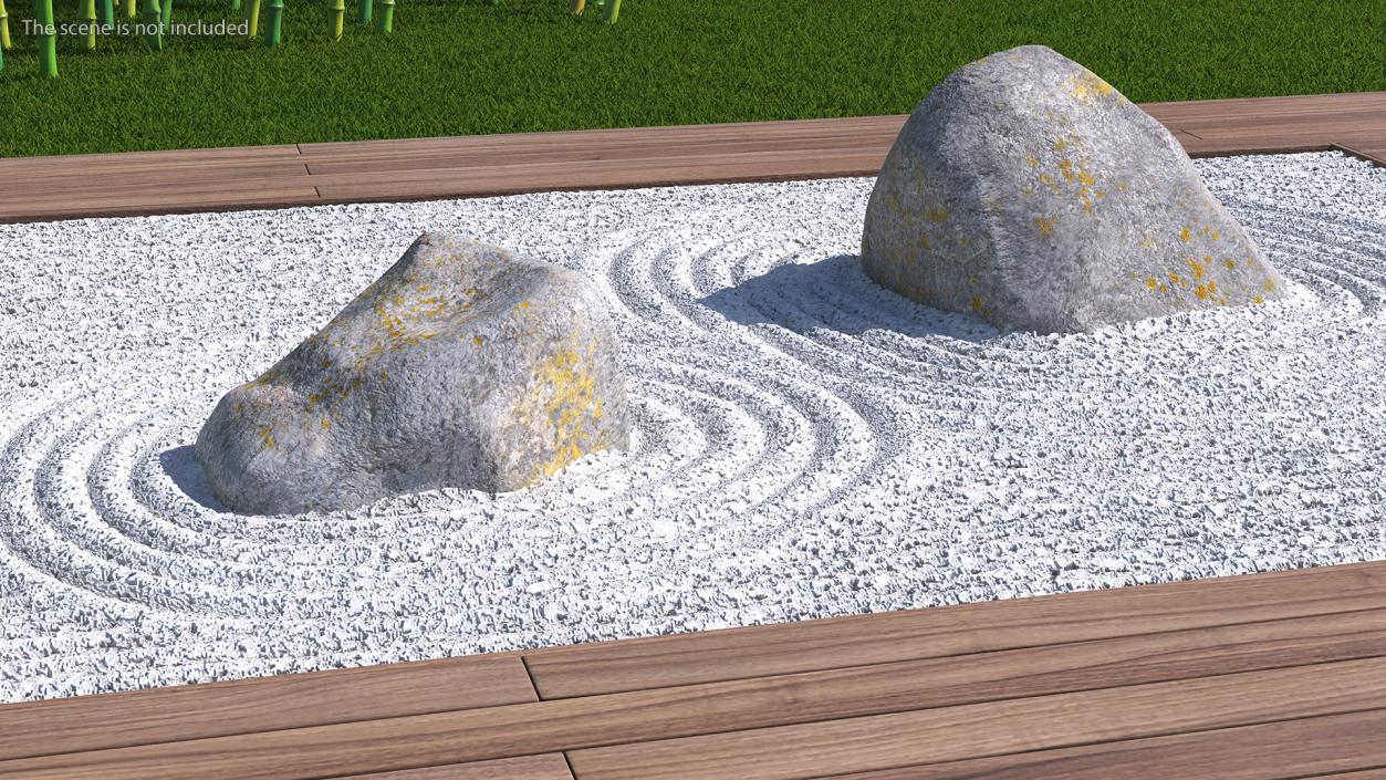 3D model Zen Rock Garden