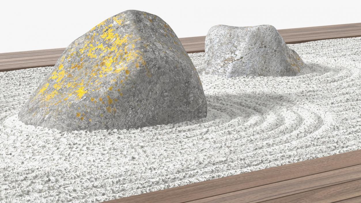 3D model Zen Rock Garden