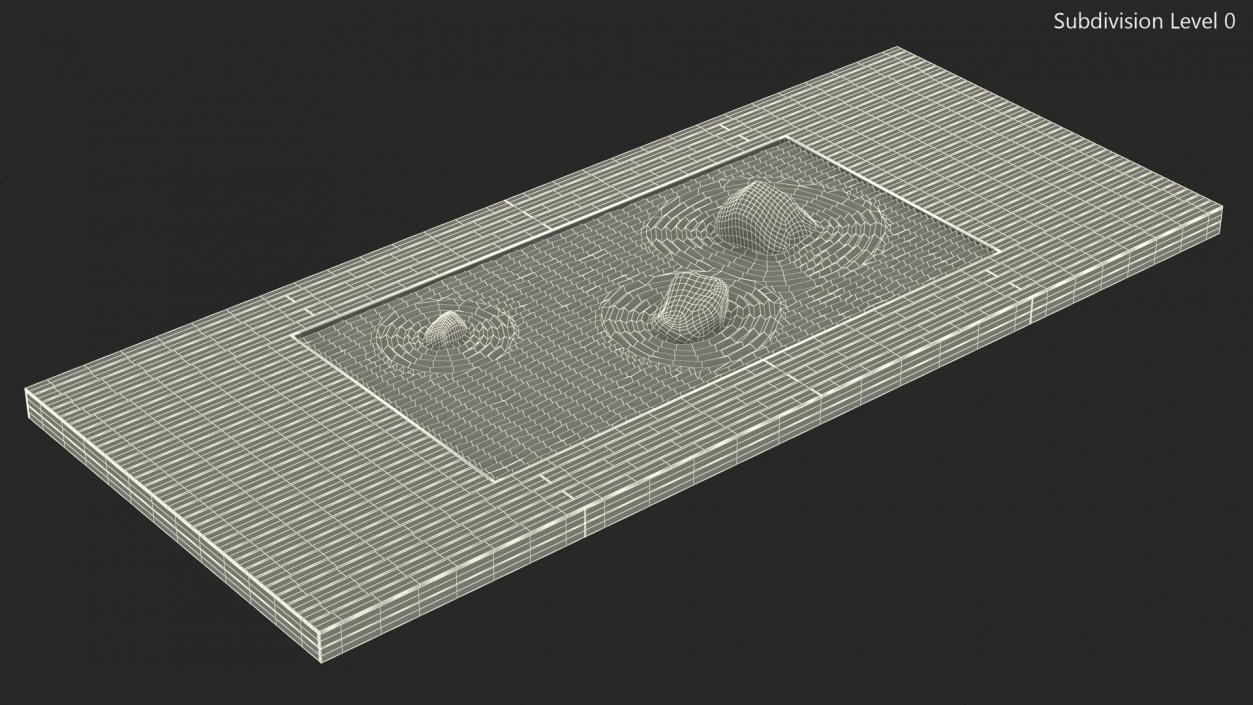 3D model Zen Rock Garden