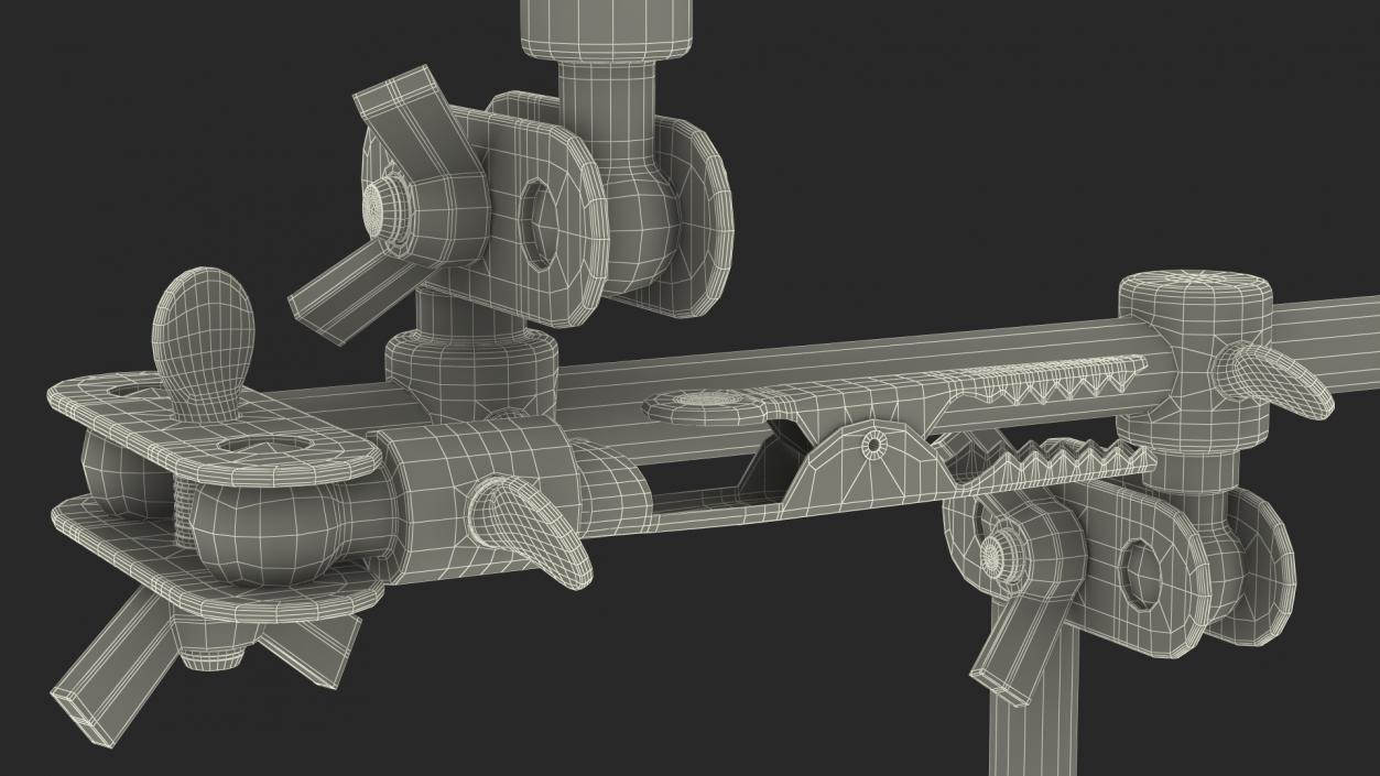 3D Helping Hands with Magnifier and Clips model