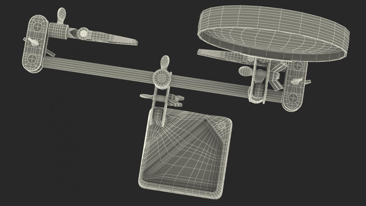 3D Helping Hands with Magnifier and Clips model