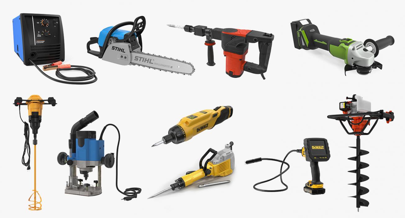 3D model Industrial Power Tools Collection 4