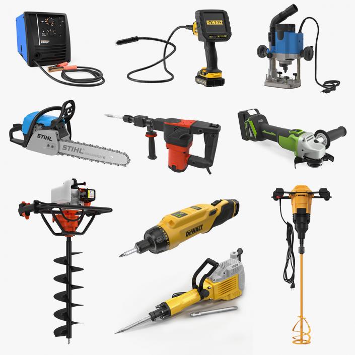 3D model Industrial Power Tools Collection 4