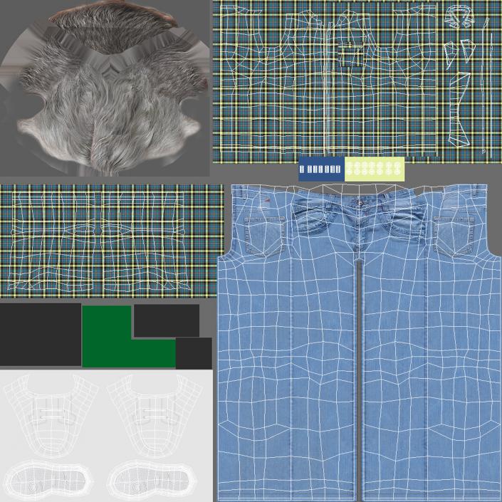 Men Homewear 3D