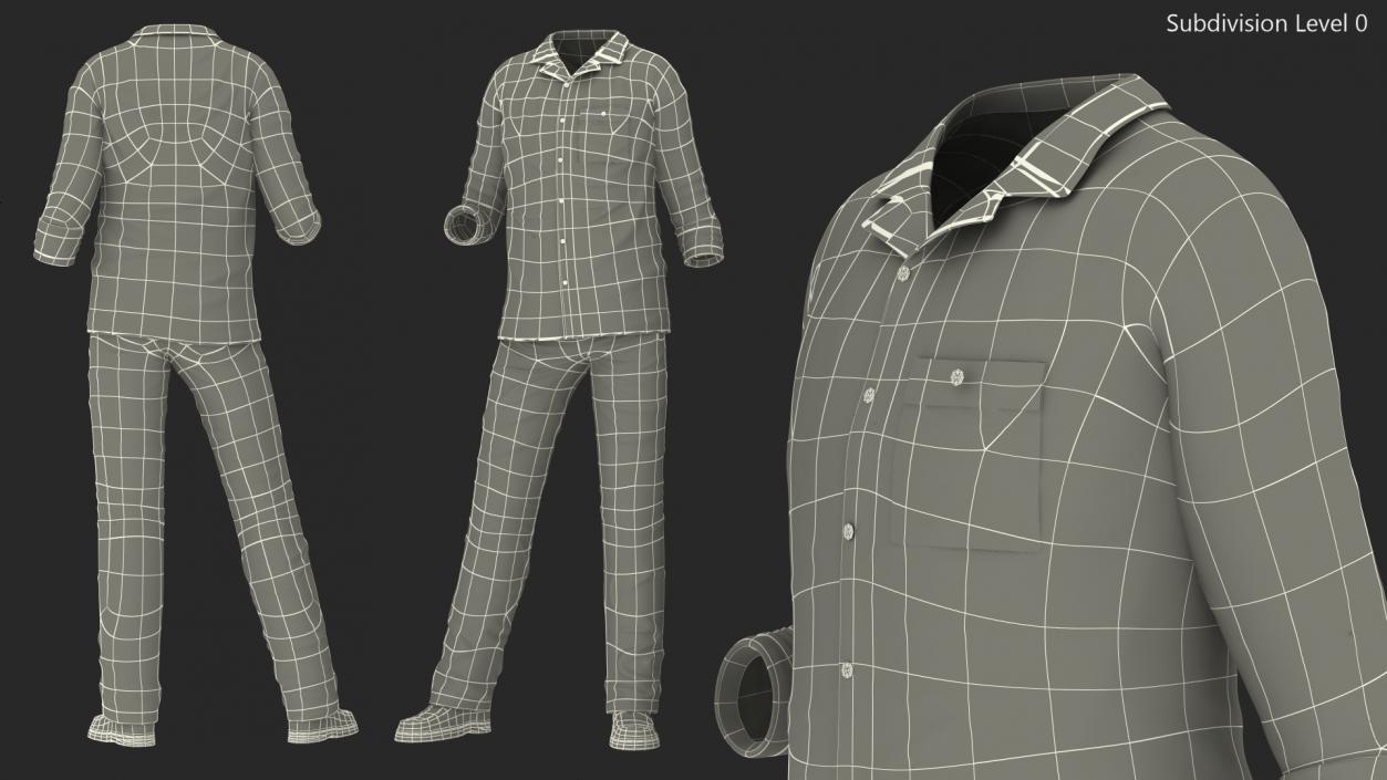 Men Homewear 3D