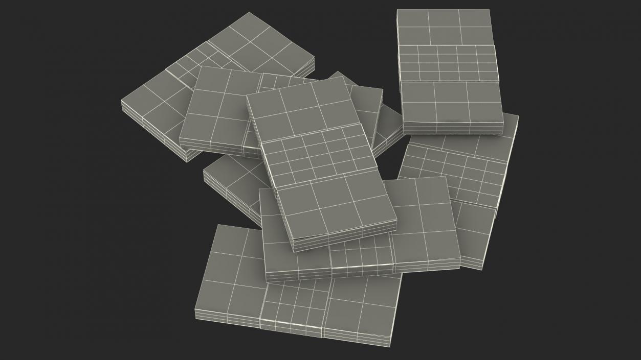 3D Heap of Money model