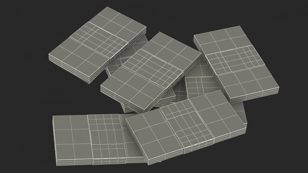 3D Heap of Money model