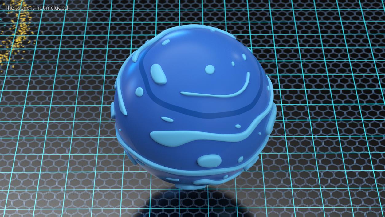 3D Cartoon Planets Collection 5 model