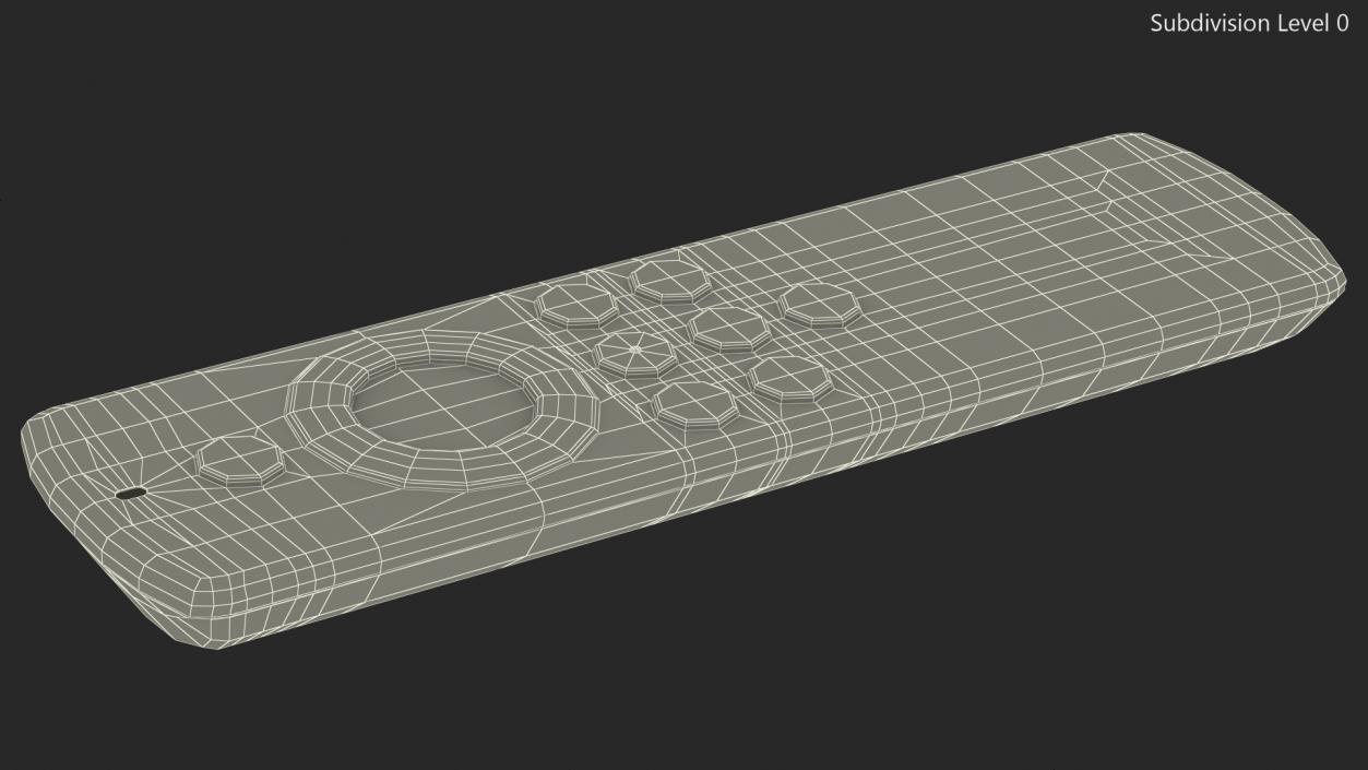 3D model Amazon Alexa Voice Remote Lite