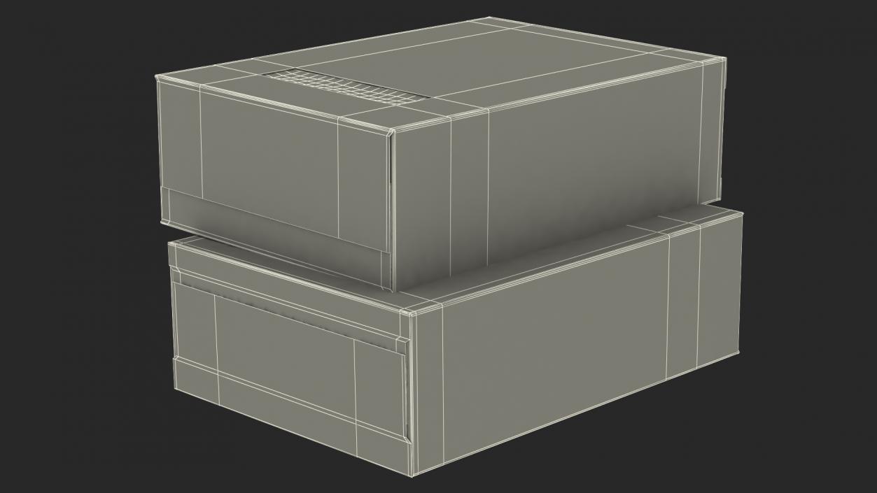 3D model Box Shells