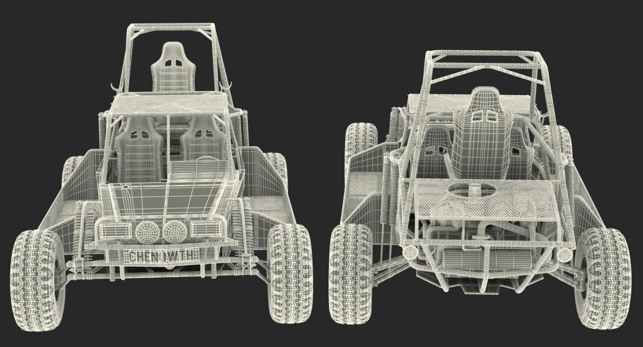 3D Chenowth DPV Desert Patrol Vehicle Rigged