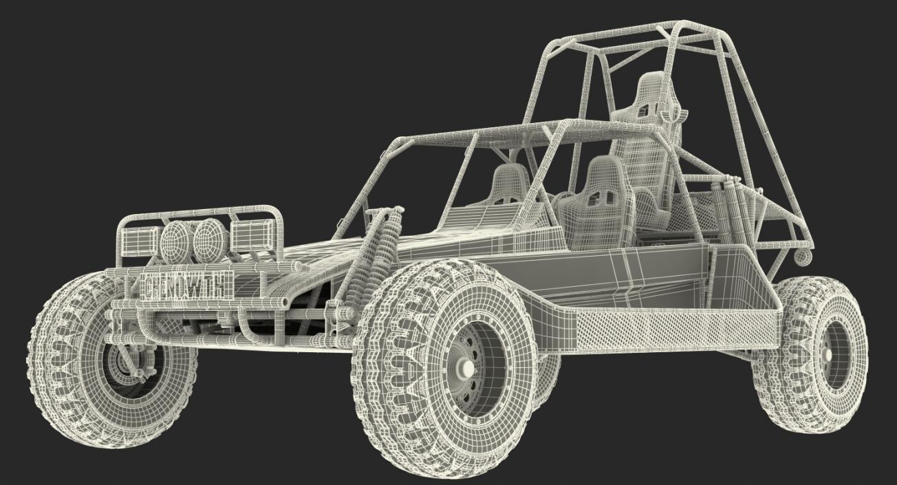 3D Chenowth DPV Desert Patrol Vehicle Rigged