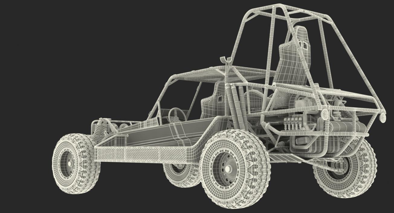 3D Chenowth DPV Desert Patrol Vehicle Rigged