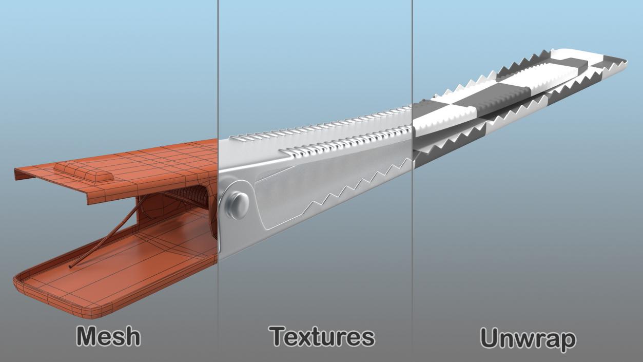 Alligator Clip 3D model