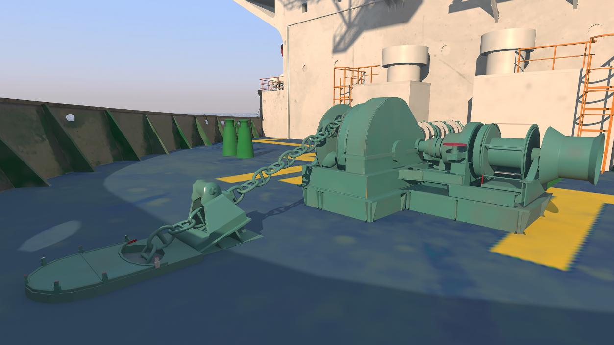 Drillship 3D model