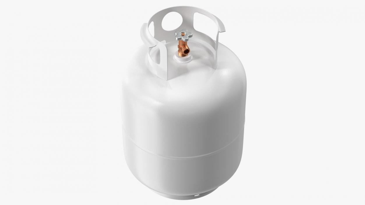 3D Small Gas Cylinder model