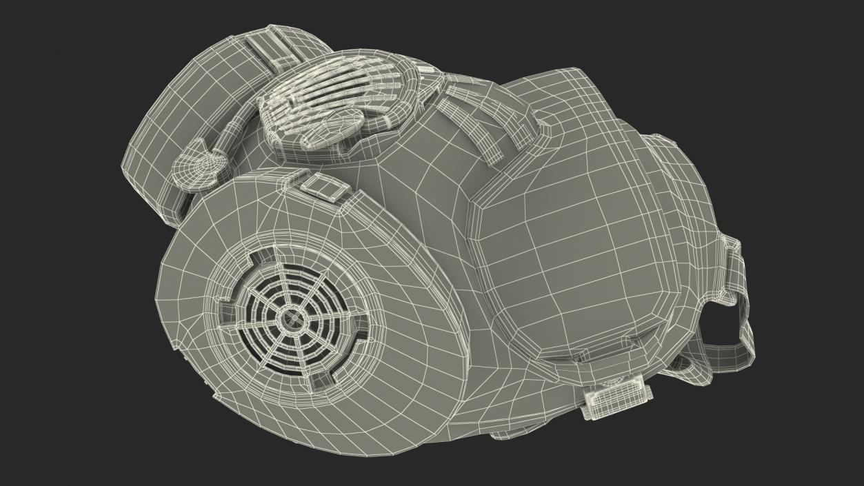 Joint Services General Purpose Mask M50 3D model